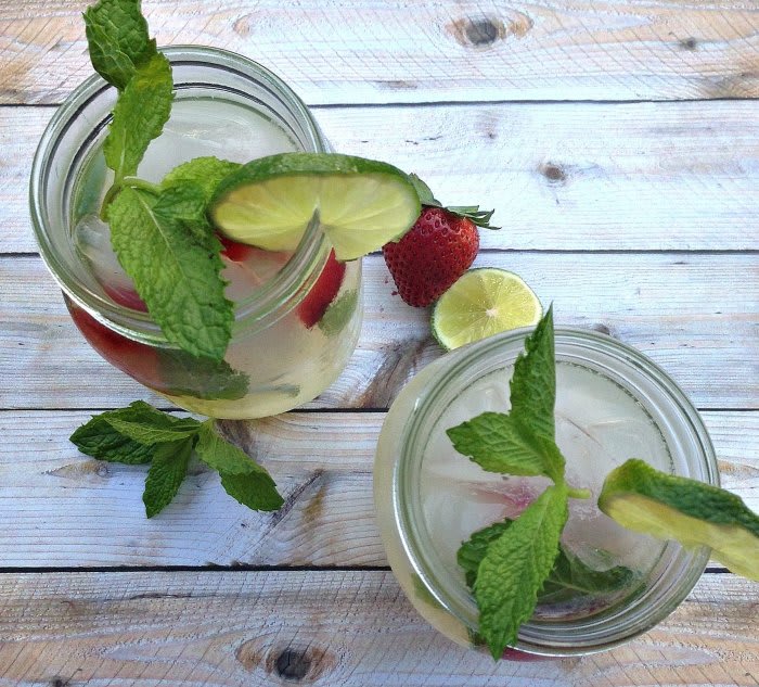 Vodka Mint Lemonade Cocktails