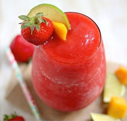 Strawberry Mango Margaritas