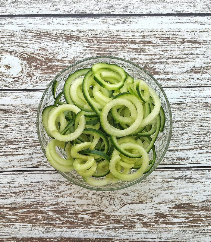 Spiralized veg