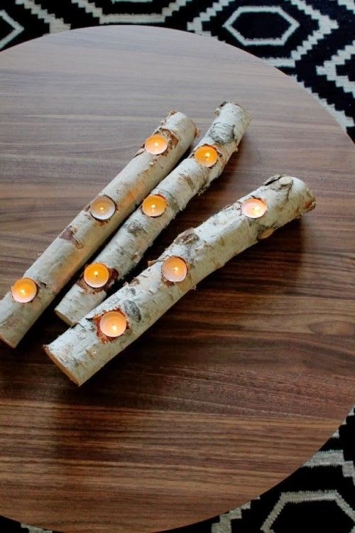 Tealight Logs