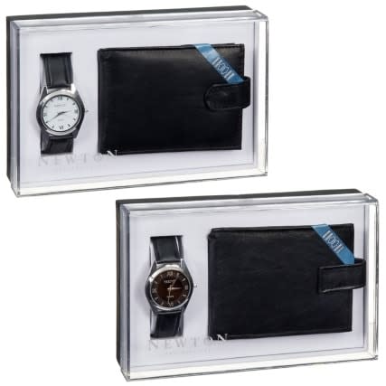 Watch and Wallet Gift Set