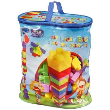 My first big bag of blocks