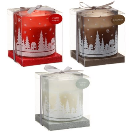 Scented Christmas Candle