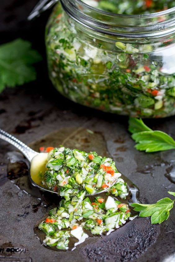 Chimichurri sauce