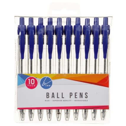 Budget stationery at B&M